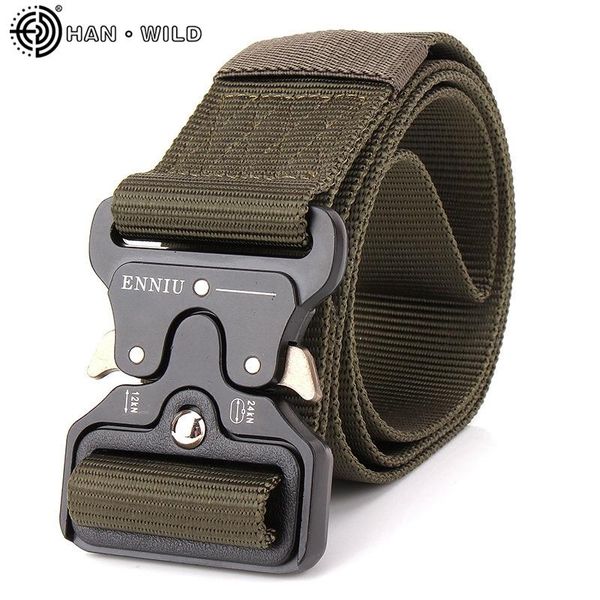 belts army belt outdoor sports tactical military nylon men quick release adjustable length combat waistbrand, Black;brown 
belts army belt outdoor sports tactical military nylon men quick release adjustable length combat waistbrand, Black;brown