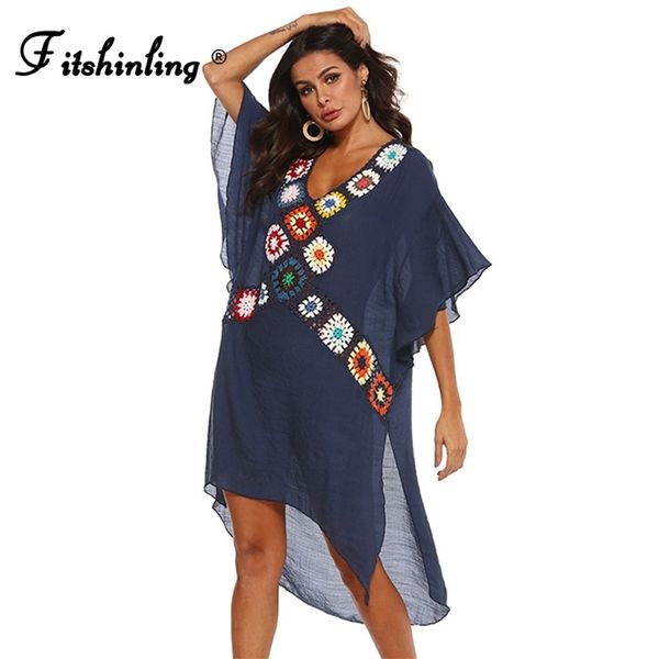 fitshinling handmade crochet summer beach dres's swimwear transparent oversized robe irregular bohemian pareo 210722, White;black
fitshinling handmade crochet summer beach dres's swimwear transparent oversized robe irregular bohemian pareo 210722, White;black