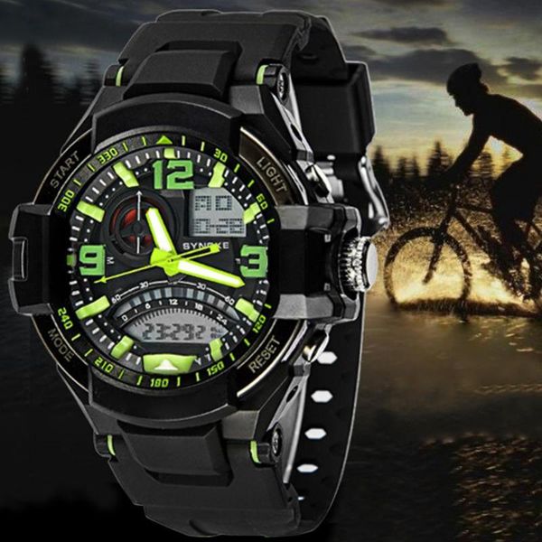 wristwatches fashion men sports watches male quartz analog led digital clock man military waterproof watch relogio feminino mas-culino, Slivery;brown
wristwatches fashion men sports watches male quartz analog led digital clock man military waterproof watch relogio feminino mas-culino, Slivery;brown