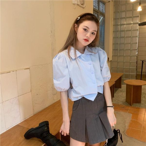 women's blouses & shirts real s summer korean style single-breasted lapel carefully machine hollow short shirt, White
women's blouses & shirts real s summer korean style single-breasted lapel carefully machine hollow short shirt, White