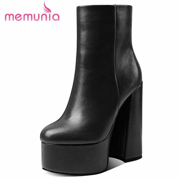 boots memunia fashoin ankle zipper platform female shoes winter quare heels women hand made retro big size ladies, Black
boots memunia fashoin ankle zipper platform female shoes winter quare heels women hand made retro big size ladies, Black