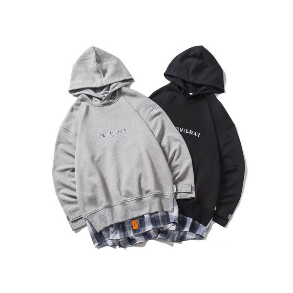 men's hoodies & sweatshirts trendy long sleeve letter printing casual solid color fake two hooded wild yoza, Black
men's hoodies & sweatshirts trendy long sleeve letter printing casual solid color fake two hooded wild yoza, Black