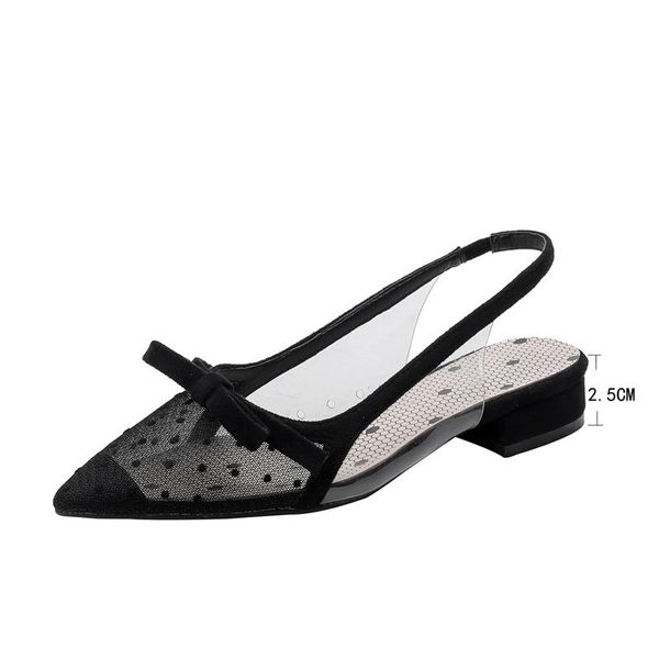 sandals pointed low-heeled breathable hollow women's 2021 dots mesh transparent pvc bow ladies black shoes
sandals pointed low-heeled breathable hollow women's 2021 dots mesh transparent pvc bow ladies black shoes