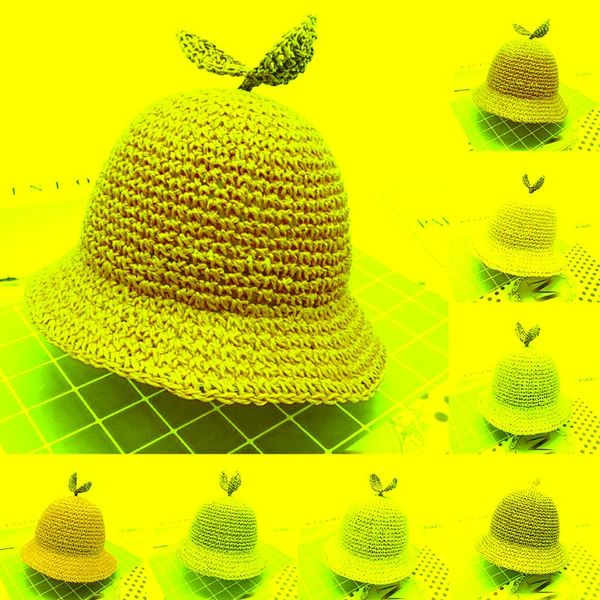 summer cute baby bucket cap straw weaving hat cartoon kids boy girl breathable fisherman casquette enfant 2021 caps & hats, Yellow
summer cute baby bucket cap straw weaving hat cartoon kids boy girl breathable fisherman casquette enfant 2021 caps & hats, Yellow