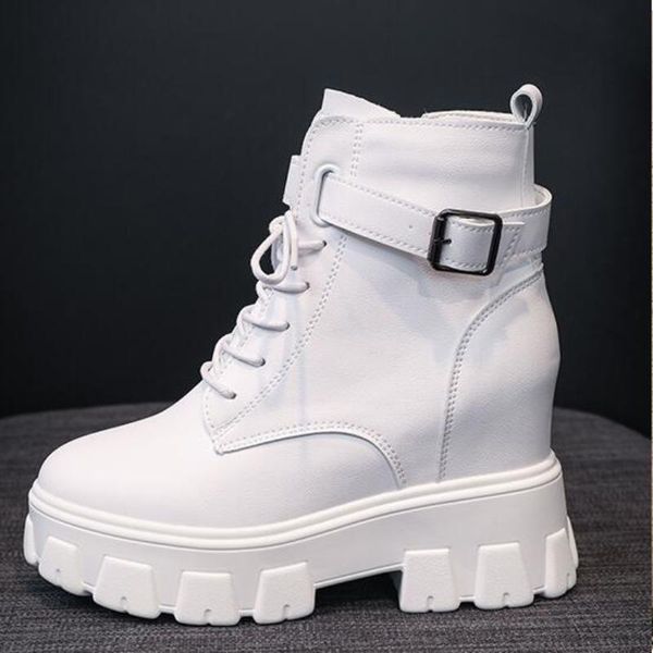 boots 9 cm taller buckle for women heighten insole increased fashion high heels female lifted shoes super higher, Black
boots 9 cm taller buckle for women heighten insole increased fashion high heels female lifted shoes super higher, Black