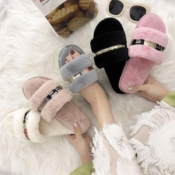 fur slippers women soft sole pantufas de pelucia chinelo shoes home fluffy mules zapatos mujer t180806c, Black
fur slippers women soft sole pantufas de pelucia chinelo shoes home fluffy mules zapatos mujer t180806c, Black