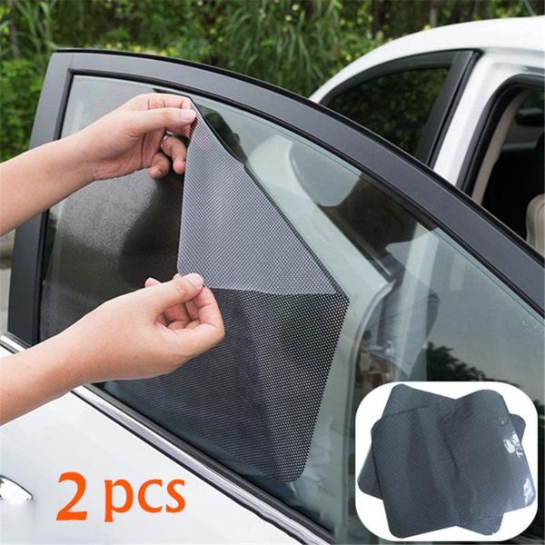 car sunshade 2pcs 42x38cm diy sun shades film protection window cover black pvc side shield with small holes
car sunshade 2pcs 42x38cm diy sun shades film protection window cover black pvc side shield with small holes