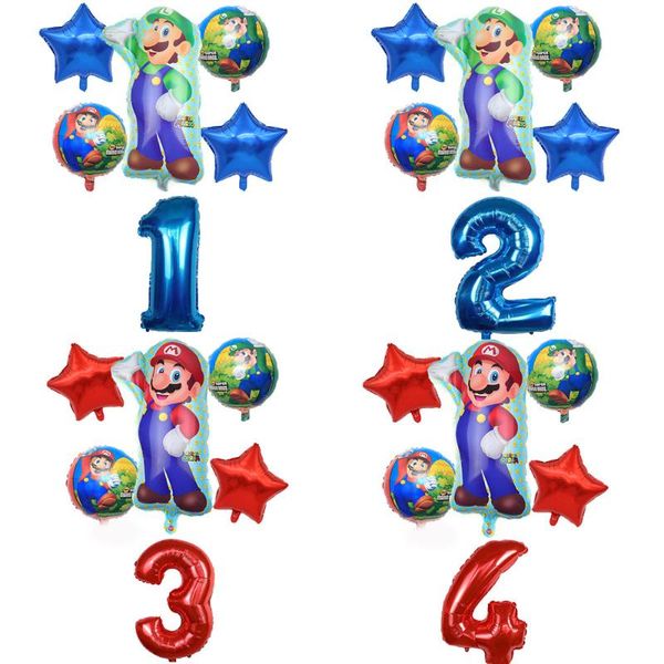 6pcs super mar balloons 30 inch number boy girl birthday party blue red foil balloon set decor baby decoration
6pcs super mar balloons 30 inch number boy girl birthday party blue red foil balloon set decor baby decoration