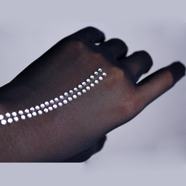 fingerless gloves ultra-thin long women' black silk retro mesh drilling banquet touch screen tb25, Blue;gray
fingerless gloves ultra-thin long women' black silk retro mesh drilling banquet touch screen tb25, Blue;gray