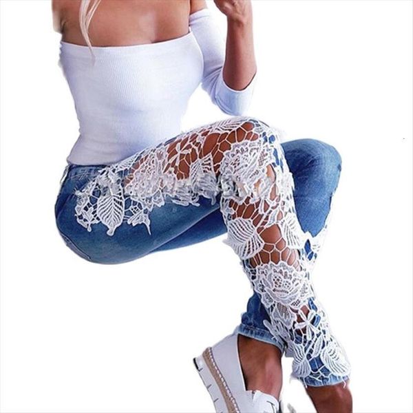 lace blue womens jean hollow out patchwork streetwear denim trousers summer lady pencil pants female
lace blue womens jean hollow out patchwork streetwear denim trousers summer lady pencil pants female