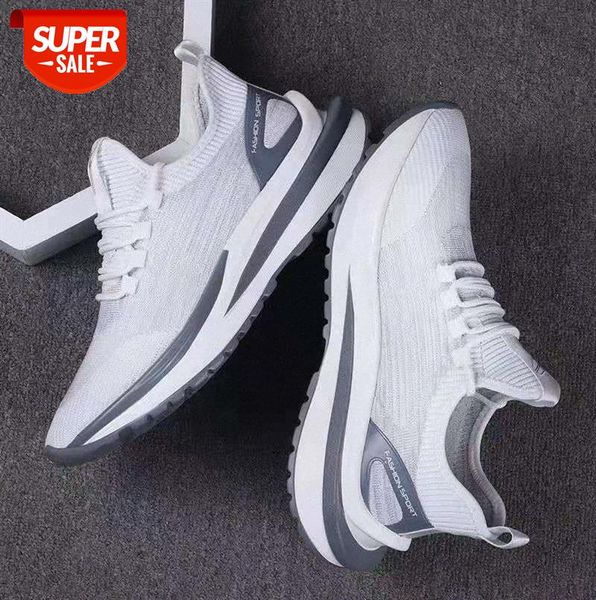 men's shoes breathable mesh sports casual flying woven #uy4q
