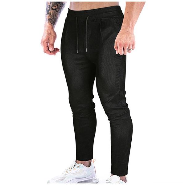 men's pants mens joggers sweatpants mid-waist casual fitness slim fit athletic with pockets skinny tracksuit, Black
men's pants mens joggers sweatpants mid-waist casual fitness slim fit athletic with pockets skinny tracksuit, Black