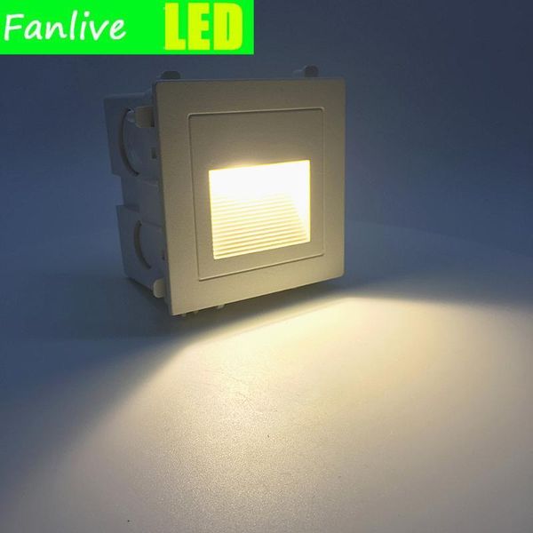 outdoor wall lamps 3w recessed led stair light 85-265v indoor corner lights step decoration lamp hallway staircase
outdoor wall lamps 3w recessed led stair light 85-265v indoor corner lights step decoration lamp hallway staircase