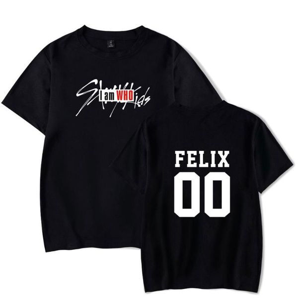 men's t-shirts fashion stray kids i am who printed summer men short sleeve tees korean casual streetwear women blouse t-shirt, White;black
men's t-shirts fashion stray kids i am who printed summer men short sleeve tees korean casual streetwear women blouse t-shirt, White;black