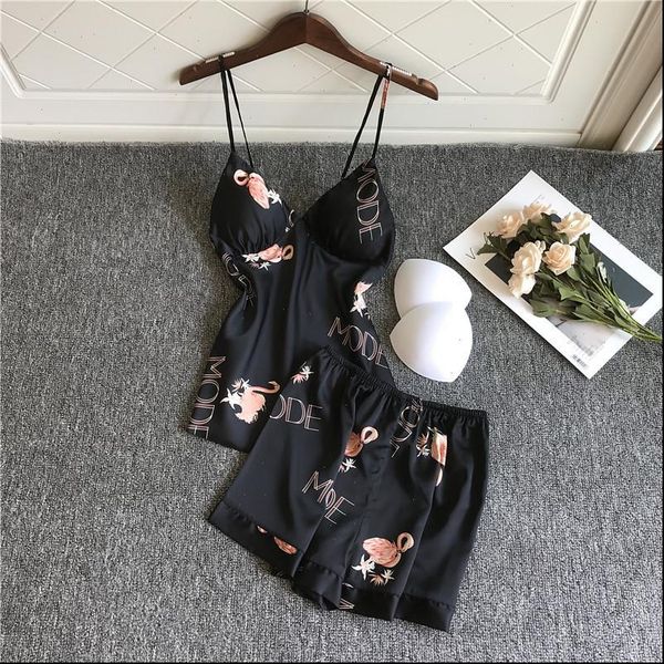 flamingo pajamas satin pijama mujer womens sleepwears lounge wear nightie pyjamas set women nightwear dropshipping, Black;red
flamingo pajamas satin pijama mujer womens sleepwears lounge wear nightie pyjamas set women nightwear dropshipping, Black;red