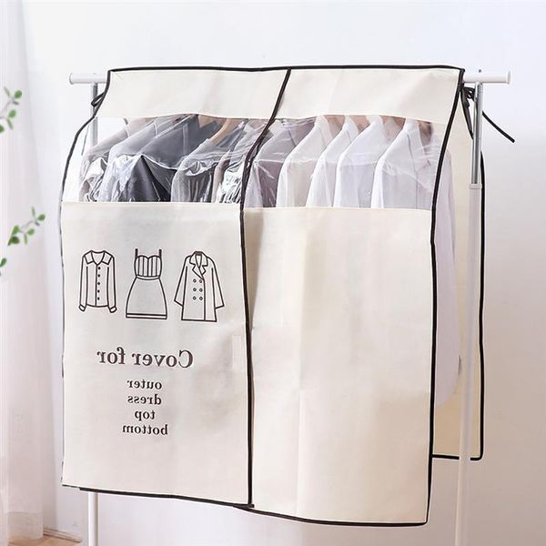 clothing & wardrobe storage clothes hanging dust cover dustproof garment rack non-woven bag suit coat organizer
clothing & wardrobe storage clothes hanging dust cover dustproof garment rack non-woven bag suit coat organizer