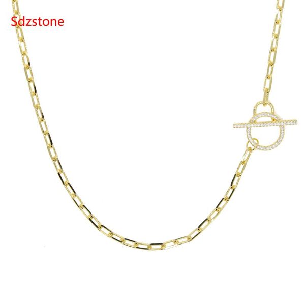 chains fashion link chunky necklace for women chain choker gold color with round cz penadnt 2021 jewelry party collares 46cm, Silver
chains fashion link chunky necklace for women chain choker gold color with round cz penadnt 2021 jewelry party collares 46cm, Silver