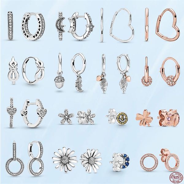hoop & huggie 100% real 925 sterling silver 11 style classics heart zircon earrings for women fashion earring jewelry gift, Golden;silver
hoop & huggie 100% real 925 sterling silver 11 style classics heart zircon earrings for women fashion earring jewelry gift, Golden;silver