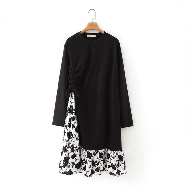 casual dresses harajuku spring woman vintage floral black women chiffon patchwork a-line plus size vestidos femme robe 1b4y, Black;gray
casual dresses harajuku spring woman vintage floral black women chiffon patchwork a-line plus size vestidos femme robe 1b4y, Black;gray