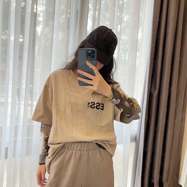 2021 brand ess tracksuits letter line 21ss fog double new high street printing three dimensional round neck couple short sleeve tsh, Gray
2021 brand ess tracksuits letter line 21ss fog double new high street printing three dimensional round neck couple short sleeve tsh, Gray