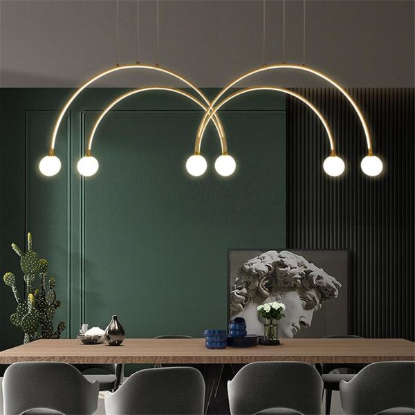 nordic restaurant art semicircle pendant lamps living room dining bedroom bedside cloakroom luxury decoration light
nordic restaurant art semicircle pendant lamps living room dining bedroom bedside cloakroom luxury decoration light