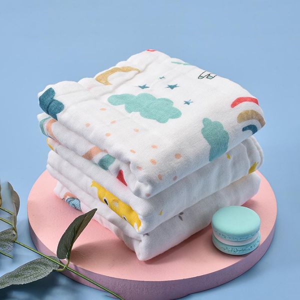 towel 25*50 high-density six-layer cotton soft and absorbent 6-layer gauze children's face wash cleaning supplies
towel 25*50 high-density six-layer cotton soft and absorbent 6-layer gauze children's face wash cleaning supplies