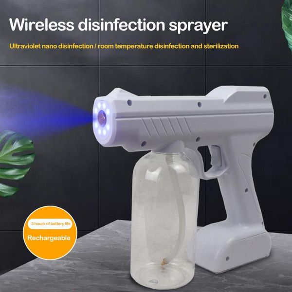 professional spray guns blue light nano atomizing gun handheld wireless humidification disinfection atomization
professional spray guns blue light nano atomizing gun handheld wireless humidification disinfection atomization