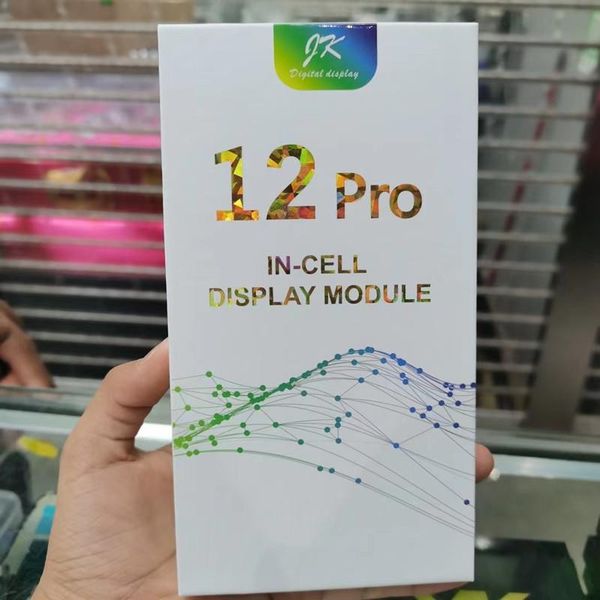 jk lcd display for iphone 12pro incell screen touch panels digitizer assembly replacement
jk lcd display for iphone 12pro incell screen touch panels digitizer assembly replacement