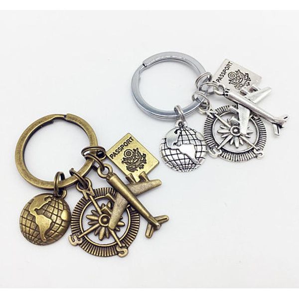 keychains traveler keychain gift geography explorer compass wanderlust passport keyring gifts airplane key chains, Silver
keychains traveler keychain gift geography explorer compass wanderlust passport keyring gifts airplane key chains, Silver