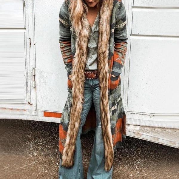 women's trench coats 2021 autumn casual coat for women plus size long sleeve fur collar hooded vintage printing fashion lady, Tan;black
women's trench coats 2021 autumn casual coat for women plus size long sleeve fur collar hooded vintage printing fashion lady, Tan;black