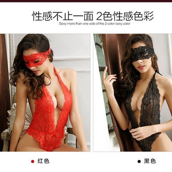 tight open back one piece lingerie lace binding clothes flirting, Black;white
tight open back one piece lingerie lace binding clothes flirting, Black;white