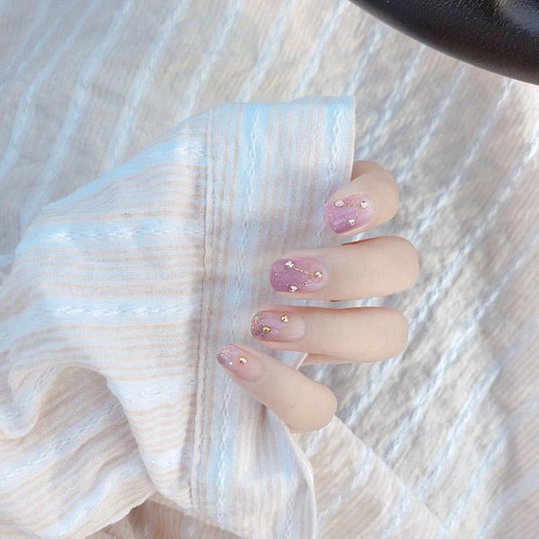 false nails nail art girl candy color fake patch gradient purple star moon finished short full cover stickers 24pcs, Red;gold
false nails nail art girl candy color fake patch gradient purple star moon finished short full cover stickers 24pcs, Red;gold