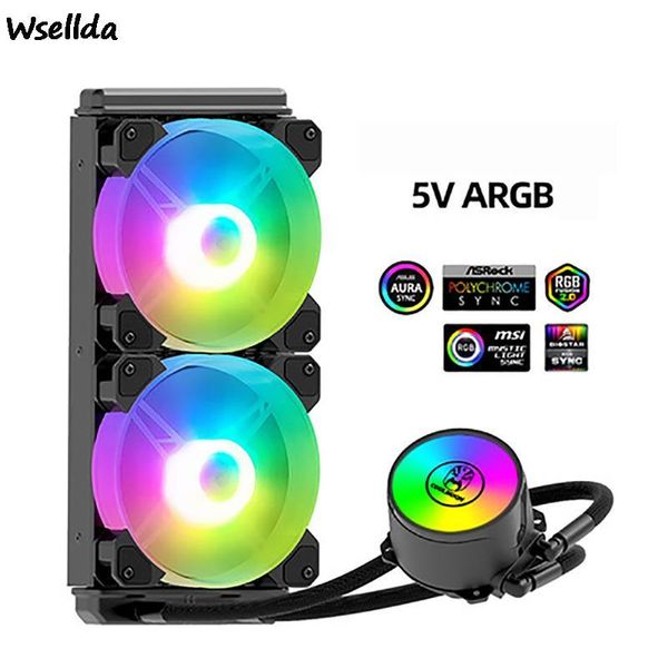 fans & coolings hanyue rgb 240 water-cooled cpu radiator integrated dual-drainage cooling kit multi-platform watercooled pc
fans & coolings hanyue rgb 240 water-cooled cpu radiator integrated dual-drainage cooling kit multi-platform watercooled pc