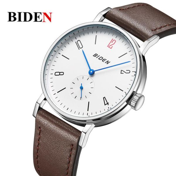 wristwatches relogio masculino biden men watch fashion quartz wrist watches waterproof brand genuine leather simple clock male, Slivery;brown
wristwatches relogio masculino biden men watch fashion quartz wrist watches waterproof brand genuine leather simple clock male, Slivery;brown