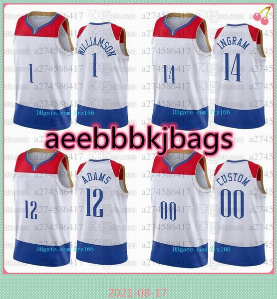 men basketball jerseys 1 zion williams 14 ingram white city 2020-21 jersey, Black;red
men basketball jerseys 1 zion williams 14 ingram white city 2020-21 jersey, Black;red