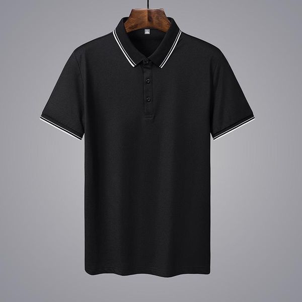 men's polos men clothing 2021 summer shirts designer clothes camisas de hombre short sleeves fashion business, White;black
men's polos men clothing 2021 summer shirts designer clothes camisas de hombre short sleeves fashion business, White;black
