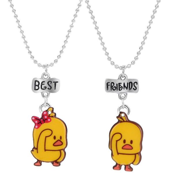 pendant necklaces 2pcs cute little ducks couple necklace friend children's for boy girls bf friendship jewelry birthday gift, Silver
pendant necklaces 2pcs cute little ducks couple necklace friend children's for boy girls bf friendship jewelry birthday gift, Silver
