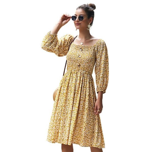 casual dresses arrival idos manga larga spring summer women floral female fashion bohemian s/xl elegant vestidos j3122 lrhn, Black;gray 
casual dresses arrival idos manga larga spring summer women floral female fashion bohemian s/xl elegant vestidos j3122 lrhn, Black;gray