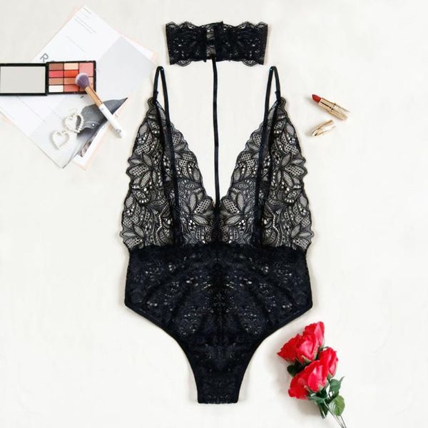 women's jumpsuits & rompers 2021 lace bodysuit sleepwear playsuit party strap jumpsuit teddies catsuit porno #w, Black;white
women's jumpsuits & rompers 2021 lace bodysuit sleepwear playsuit party strap jumpsuit teddies catsuit porno #w, Black;white