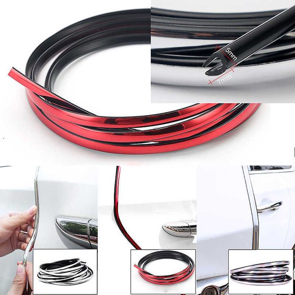 5m rubber car door protector stickers styling mouldings guard edge protection strips sticker diy -styling
5m rubber car door protector stickers styling mouldings guard edge protection strips sticker diy -styling