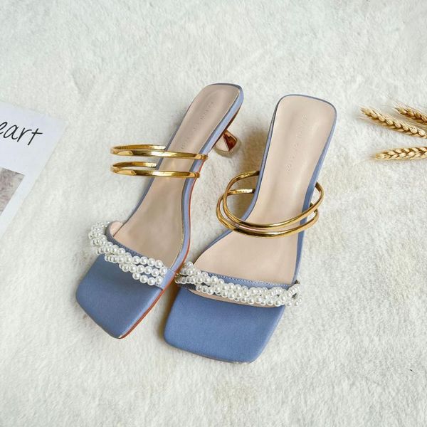 slippers 2021 women's sandals fashion square-toe pearl summer shoes for women vacation anti-slip outside leisure, Black
slippers 2021 women's sandals fashion square-toe pearl summer shoes for women vacation anti-slip outside leisure, Black