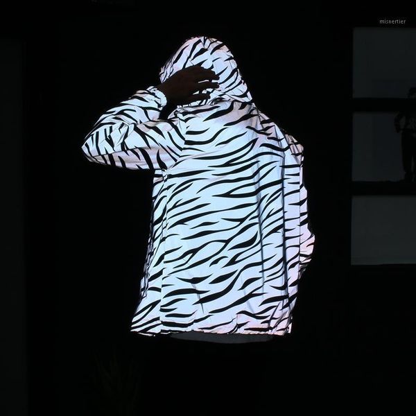 women's jackets novelspring stripe reflective jacket women harajuku windbreaker oversize hooded outwear hip-hop streetwear shiny overco, Black;brown
women's jackets novelspring stripe reflective jacket women harajuku windbreaker oversize hooded outwear hip-hop streetwear shiny overco, Black;brown