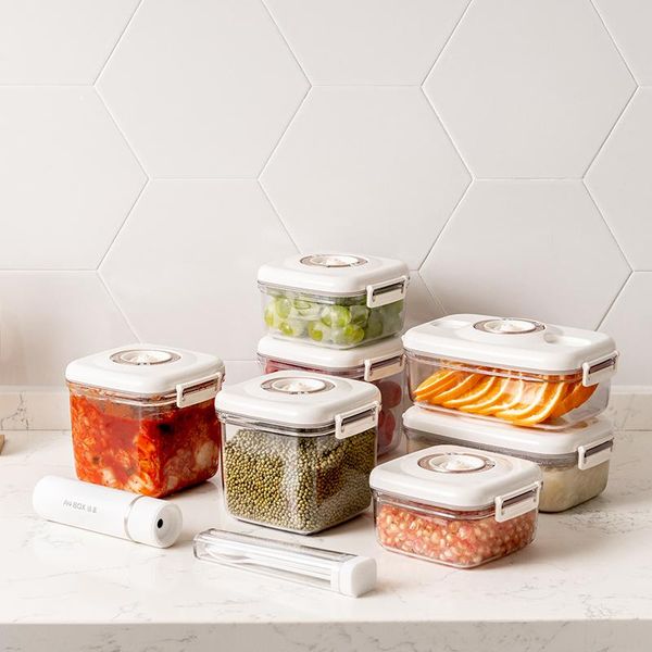 hanging baskets plastic transparent food grade vacuum preservation box refrigerator dedicated fruit sealable storage anti-taste and mildew
hanging baskets plastic transparent food grade vacuum preservation box refrigerator dedicated fruit sealable storage anti-taste and mildew
