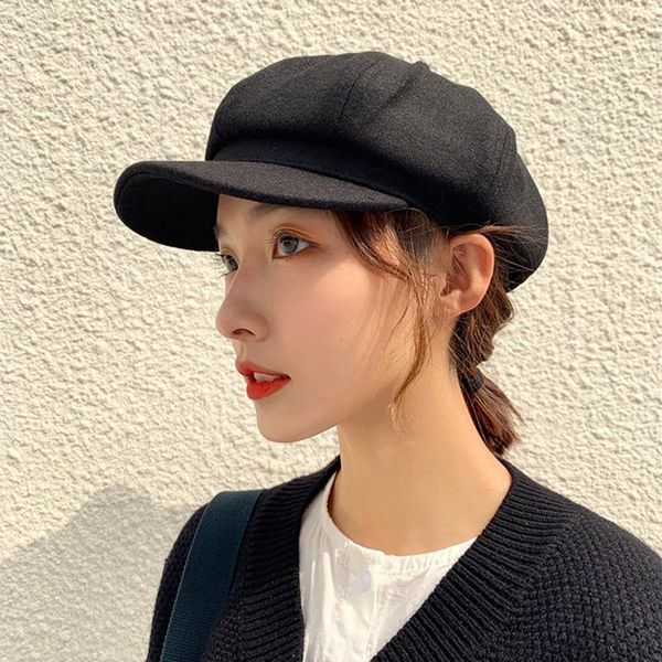 berets beret hat women british style fashion girls lady solid color slouchy winter hats female painter cap, Blue;gray
berets beret hat women british style fashion girls lady solid color slouchy winter hats female painter cap, Blue;gray