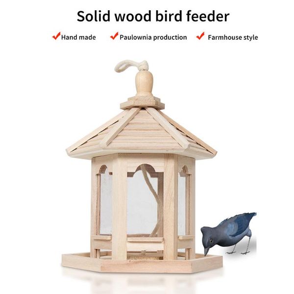 bird cages feeder wooden hanging for garden yard decoration hexagon shaped with roof house type supplies 2021
bird cages feeder wooden hanging for garden yard decoration hexagon shaped with roof house type supplies 2021