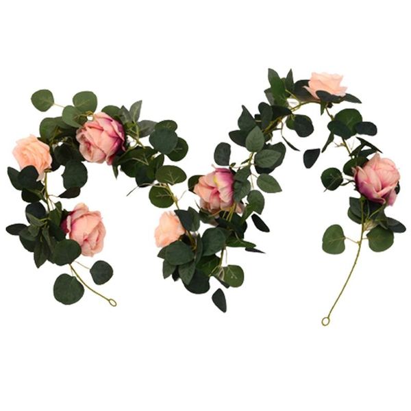 decorative flowers & wreaths 3pcs artificial eucalyptus garland,faux flower rose vine greenery leaves wall hanging garland for wedding decor
decorative flowers & wreaths 3pcs artificial eucalyptus garland,faux flower rose vine greenery leaves wall hanging garland for wedding decor