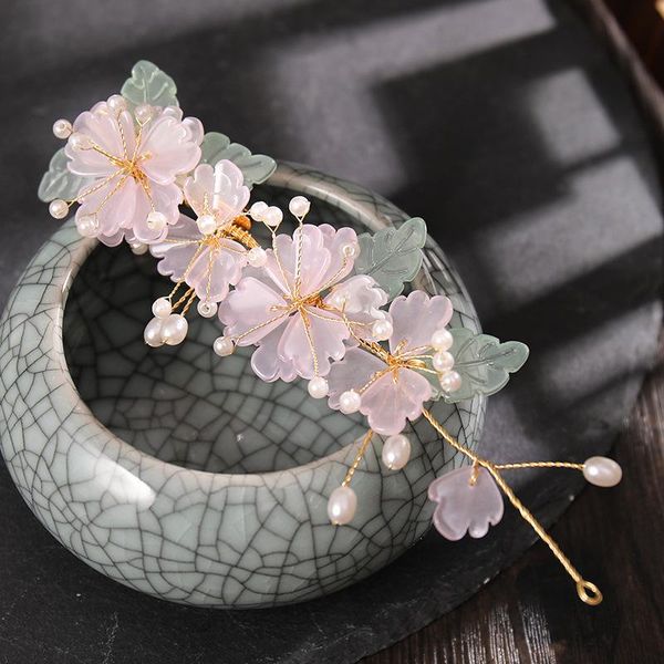 hair clips & barrettes flower pearl side clip chinese style cute vintage headdress hanfu clothing accessories for little girls ml, Golden;silver
hair clips & barrettes flower pearl side clip chinese style cute vintage headdress hanfu clothing accessories for little girls ml, Golden;silver