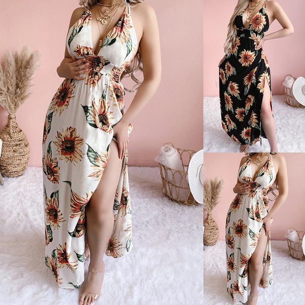 casual dresses v-neck plus size fashion design bohemian style print sun flower camisole skirt 2021 summer spring beach vacation women's, Black;gray
casual dresses v-neck plus size fashion design bohemian style print sun flower camisole skirt 2021 summer spring beach vacation women's, Black;gray