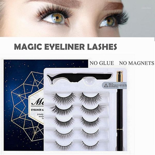 pairs magic natural eyelashes set long false with sticky eyeliner no glue magnets makeup faux cils1
pairs magic natural eyelashes set long false with sticky eyeliner no glue magnets makeup faux cils1