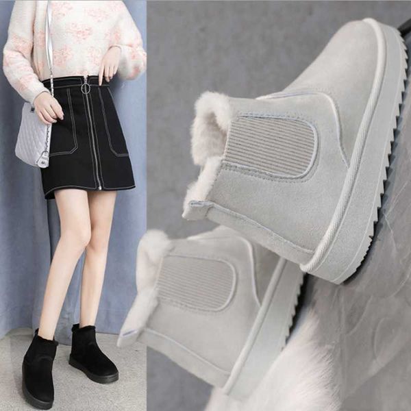 boots snow women 2021 thick velvet large size winter fashion warmth one-step short cotton shoes women's, Black
boots snow women 2021 thick velvet large size winter fashion warmth one-step short cotton shoes women's, Black